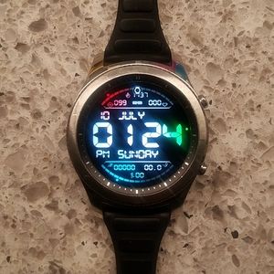 Samsung Gear S3 Classic smart watch and charger